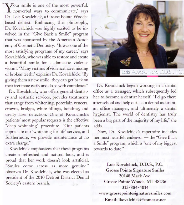 Dr. Kovalchick in the Press